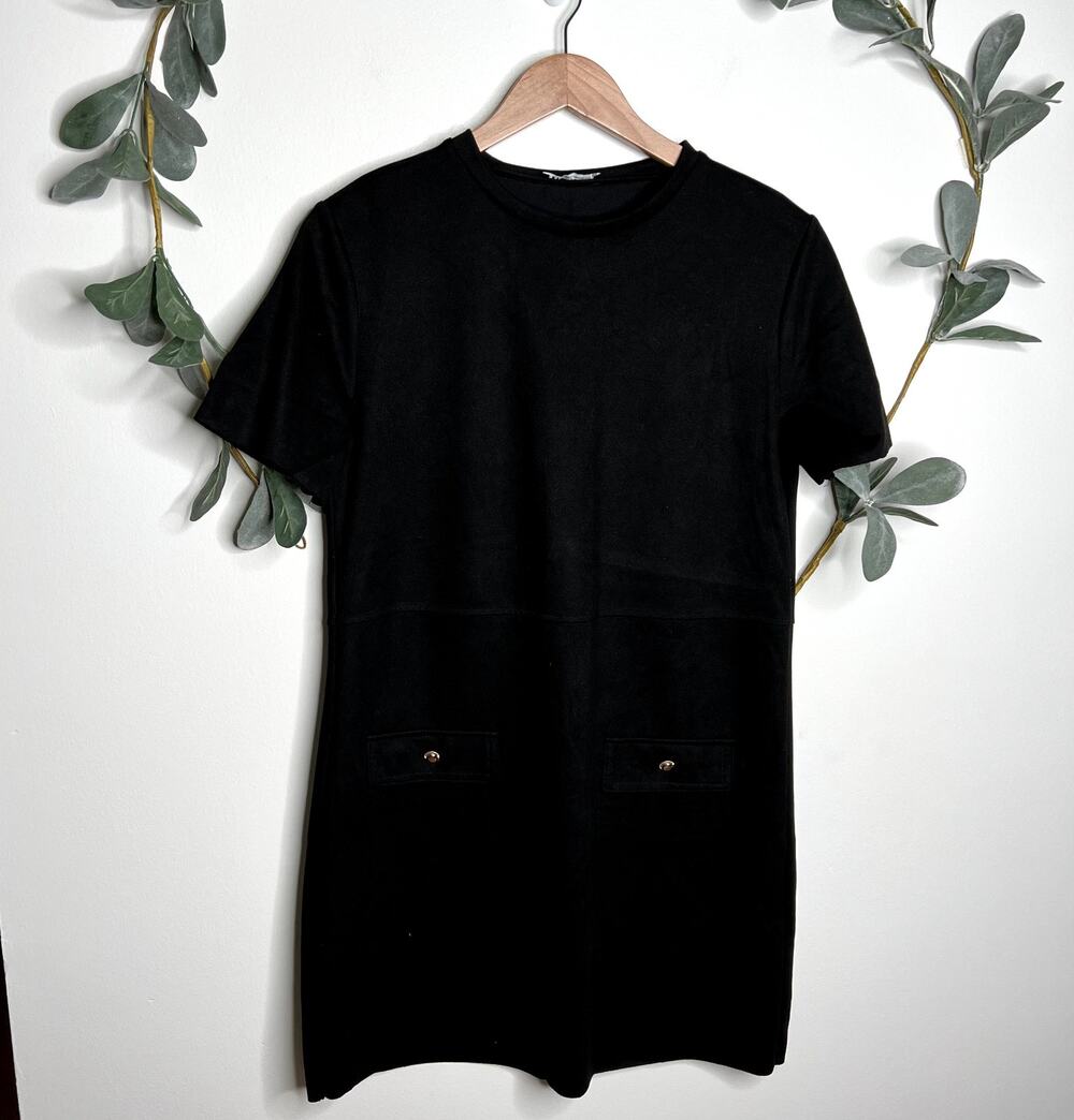 Zara Black Shift Dress